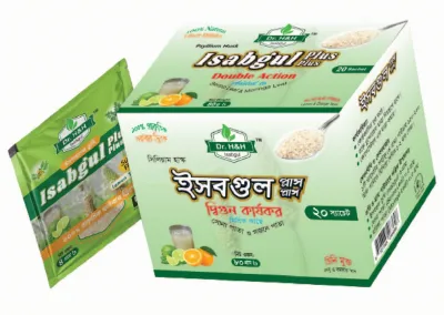 Dr. H&H Isabgul Plus - 20 Sachet 80gm_img_1