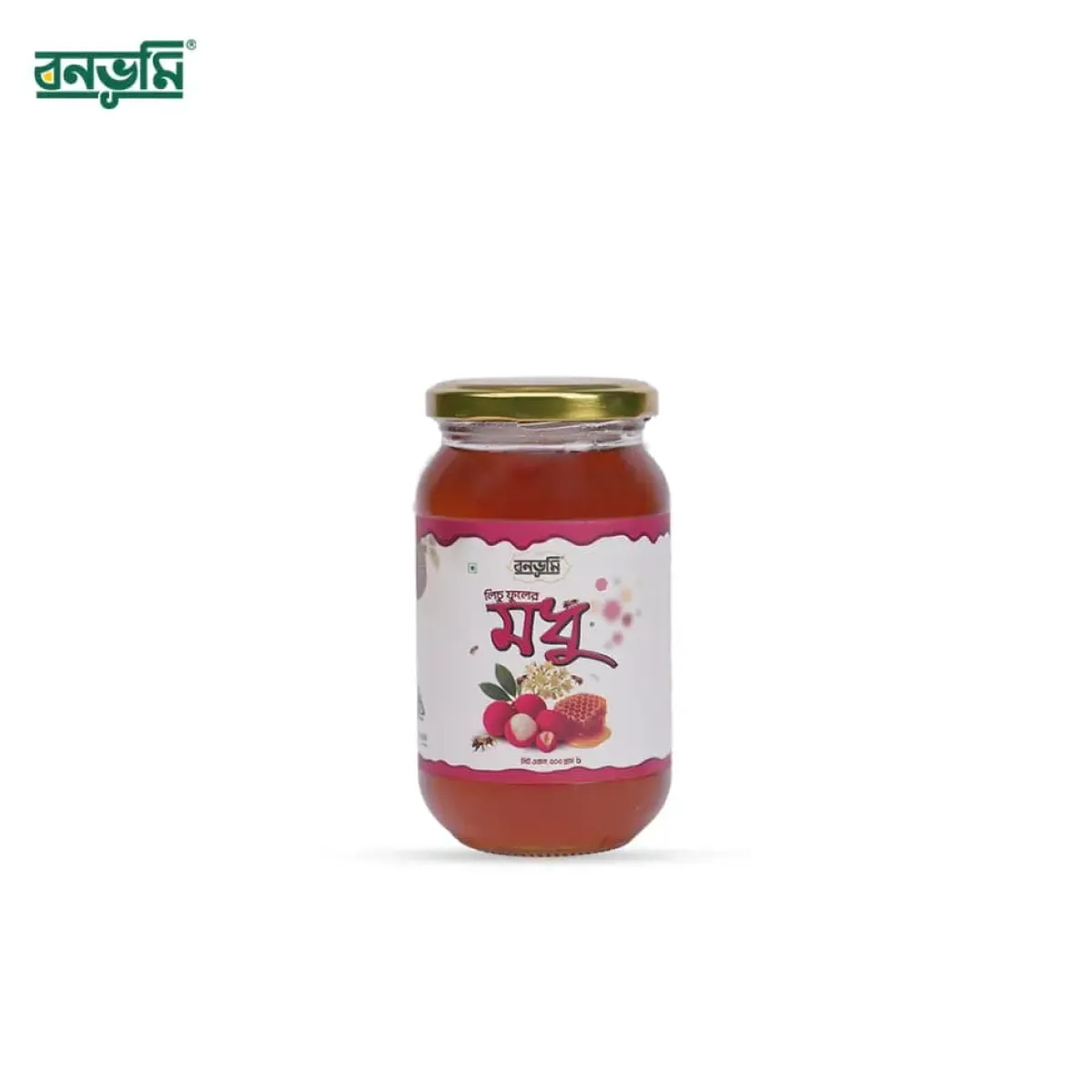 বনভূমি লিচু ফুলের মধু ৫০০ গ্রাম
