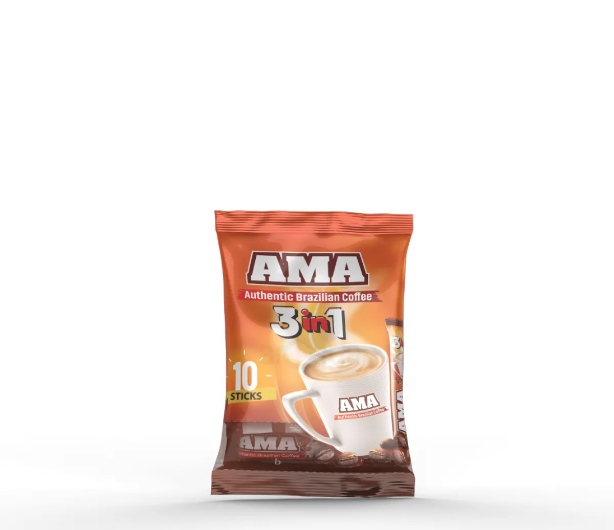 AMA Brazilian Coffee Blend 3-in-1 coffee 150gm