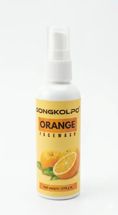 Songkolpo Orange Face wash 100ml_img_0