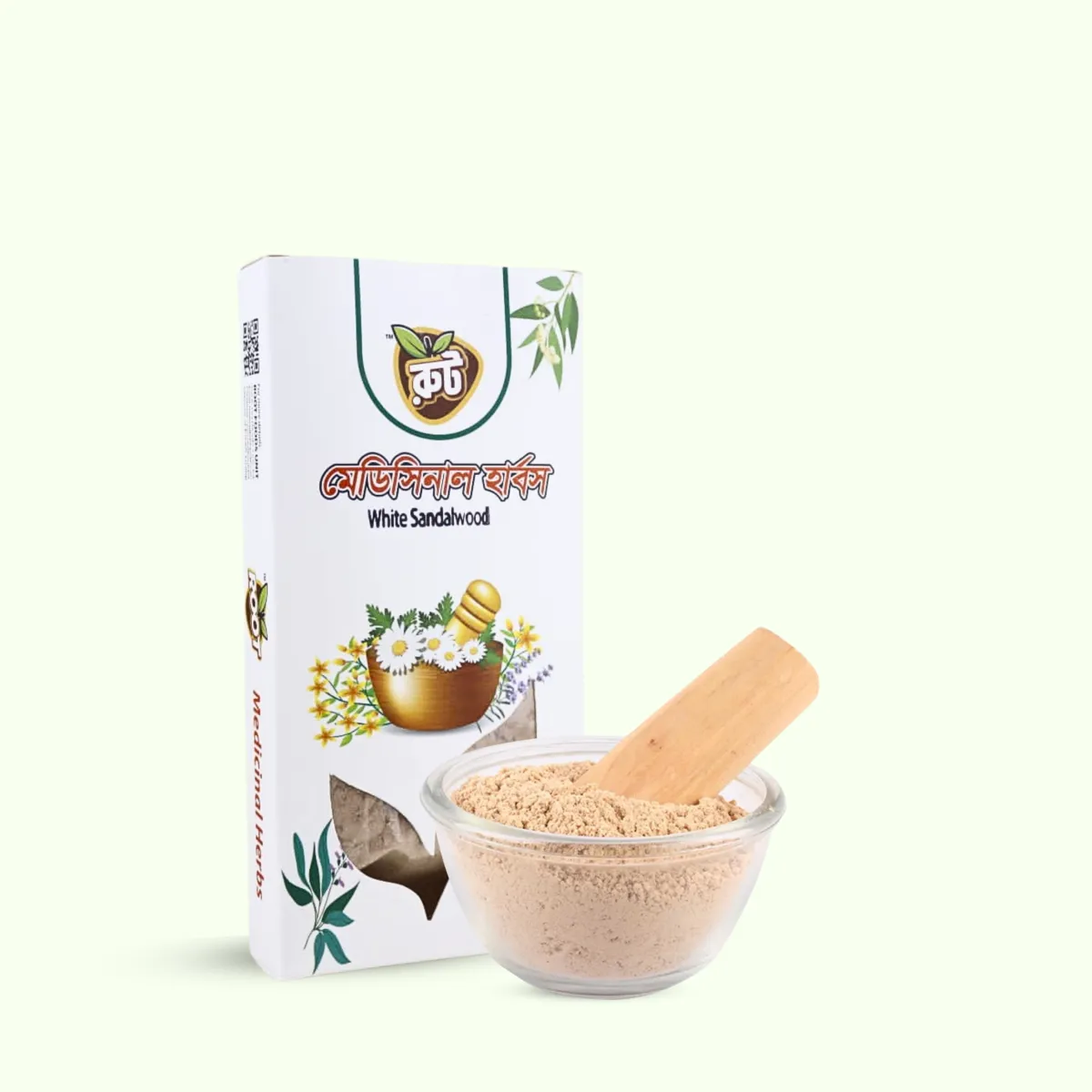 Root Medicinal Herbs Shada Chondon (সাদা চন্দন) Powder 100gm