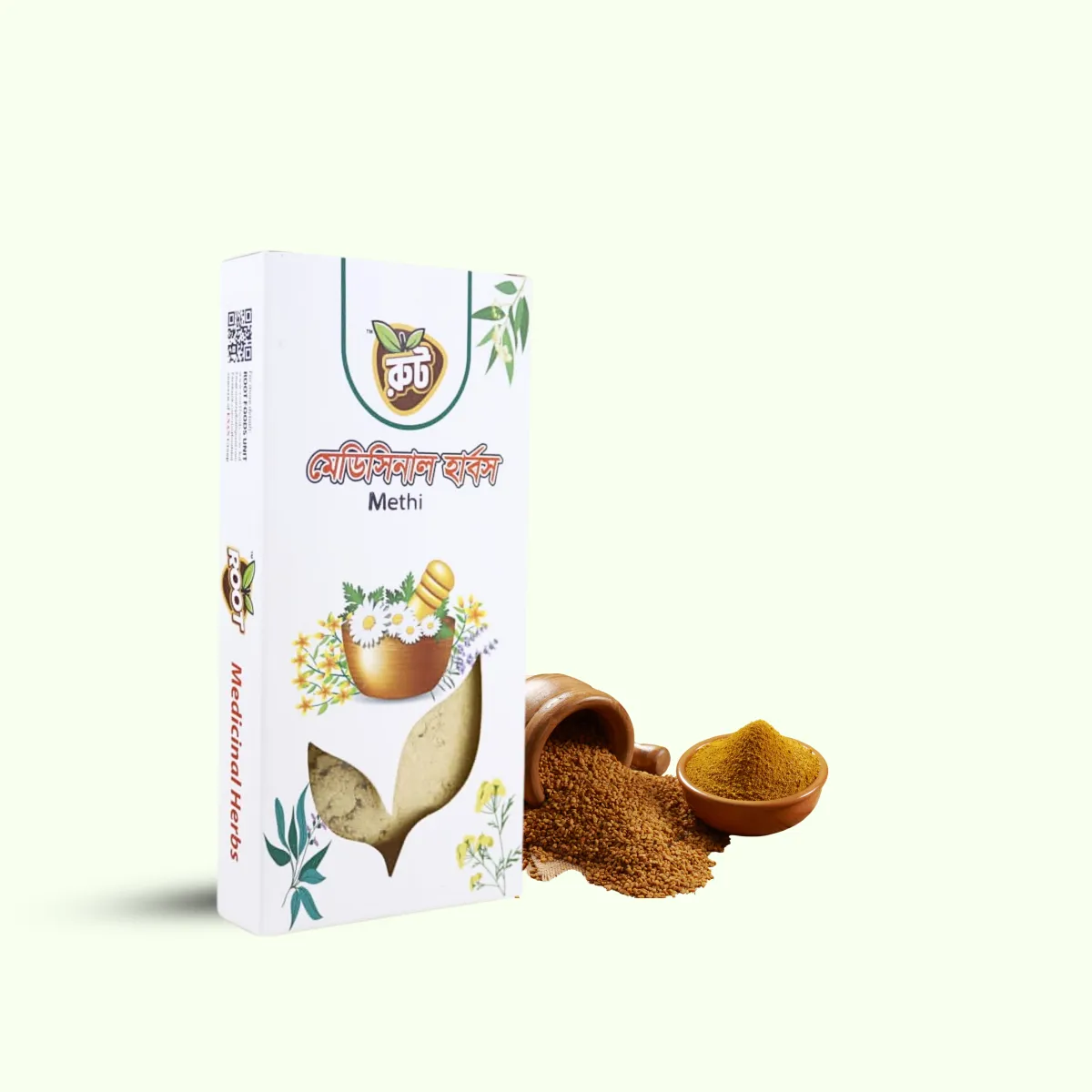 Root Medicinal Herbs Methi Powder 100gm