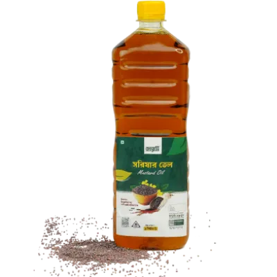 Bonobhumi Kather Ghani Bhanga Sorishar Oil 2 Liter (সরিষার তেল)_img_0