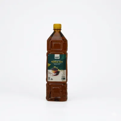 Bonobhumi Kather Ghani Bhanga Sorishar Oil 1 Liter (সরিষার তেল)_img_0