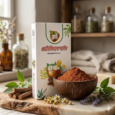 Medicinal Herbs Monjistha (মঞ্জিষ্ঠা) Powder 100gm_img_0
