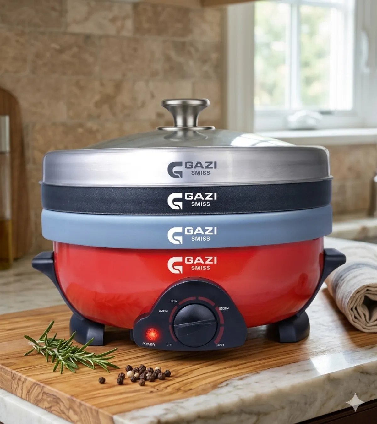 Gazi Smiss Multi Cooker 5.5 liter