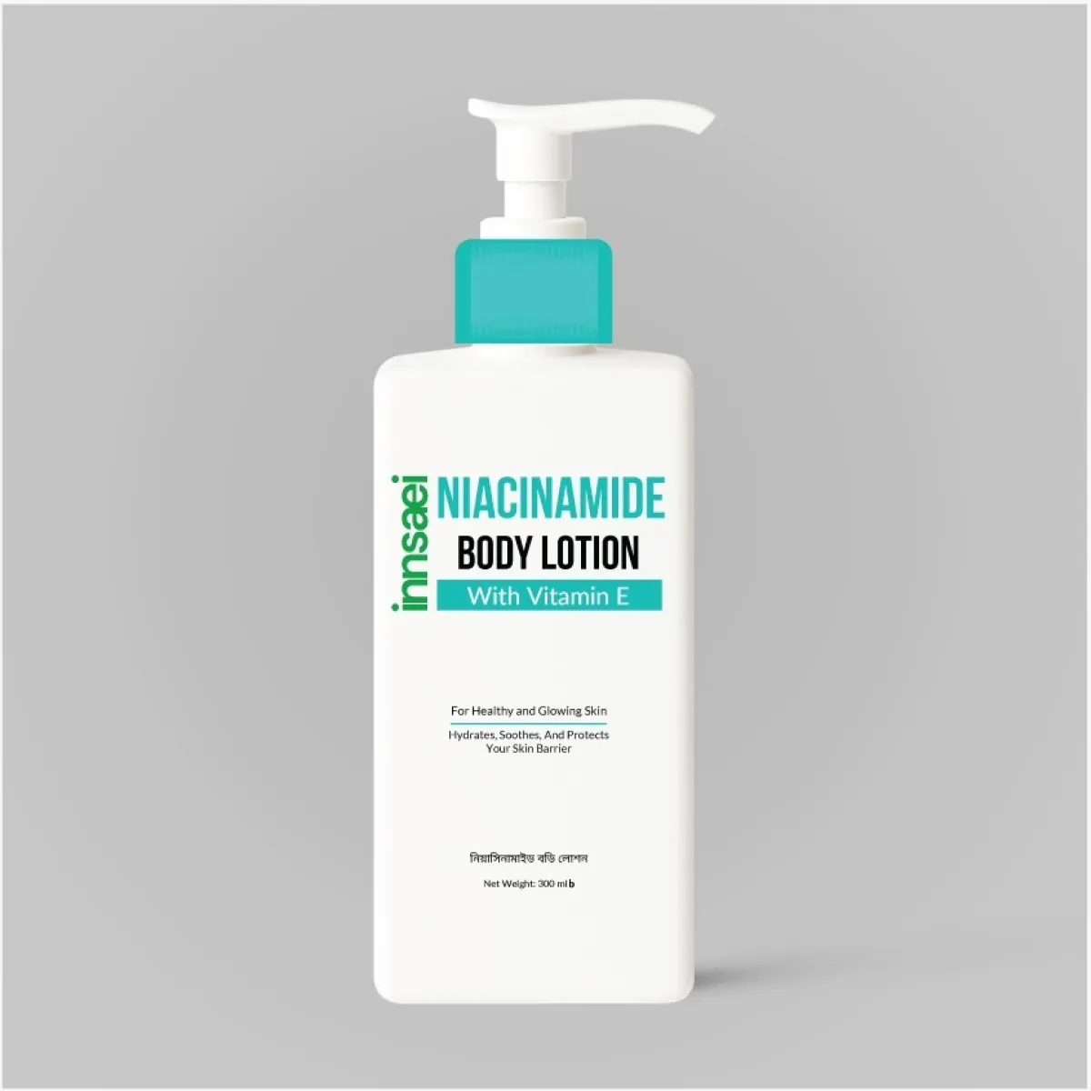 innsaei Niacinamide Body Lotion with Vitamin E 300ml