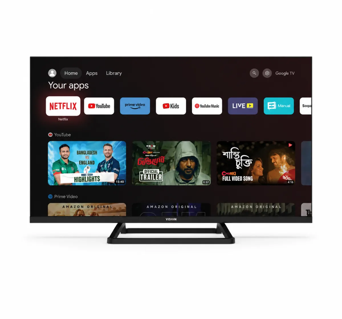 VISION 32'' LED TV E50S Google TV