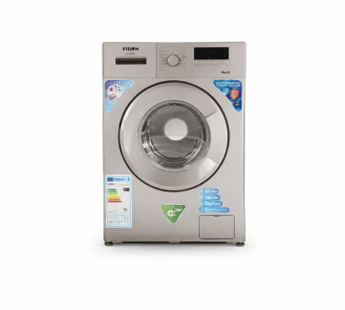 VISION Front Loading Washing Machine 6kg VE