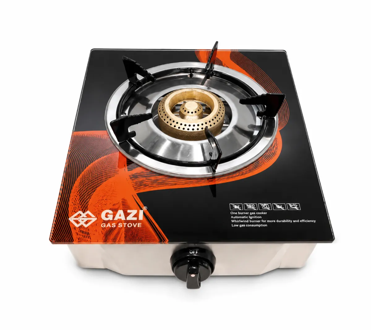 HTG-3651A (R) - Gazi Gas Stove