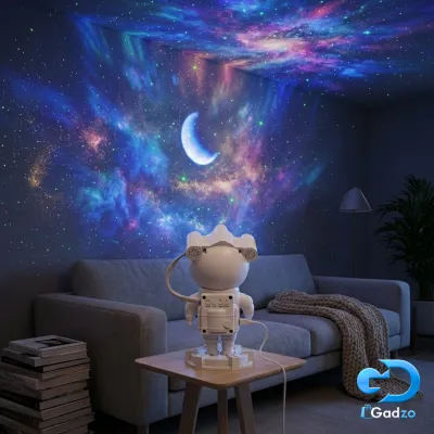 Astronaut Projector Robot Night Light_img_1