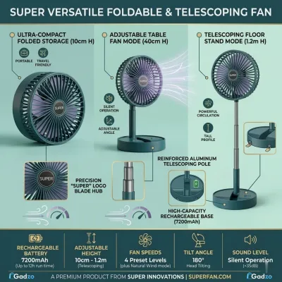 Desktop Foldable Fan S11-F1190_img_6