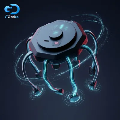 Electric Scalp Massager Head Scratcher Octopus Claws_img_0