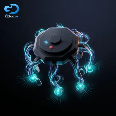 Electric Scalp Massager Head Scratcher Octopus Claws_img_1