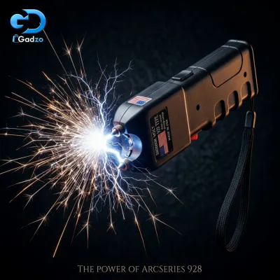Self Defence Stun Gun-928 with Flashlight_img_1