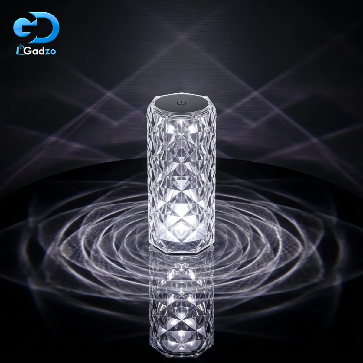 Mini Rose Diamond Lamp 3 Colour