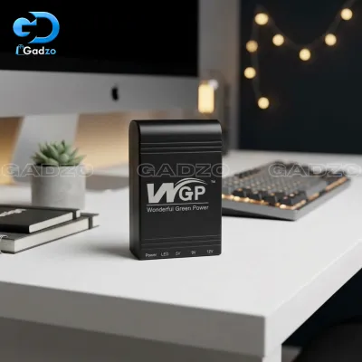 New Version WGP mini UPS 10400mAh – 5/9/12V – Black_img_2
