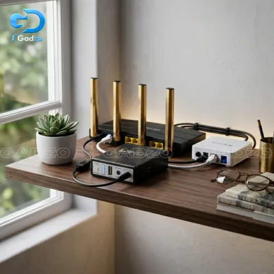 New Version WGP mini UPS 10400mAh – 5/9/12V – Black_img_3