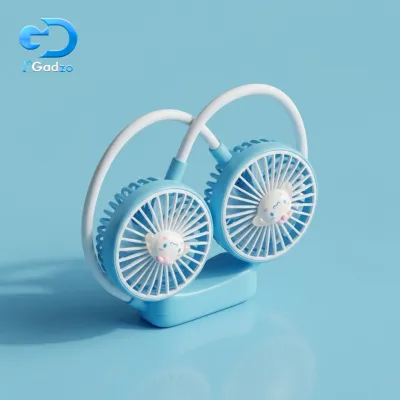 Folding Mini Neck Fan Rechargeable Fan Portable Fan Hand Free S13-F1193_img_1