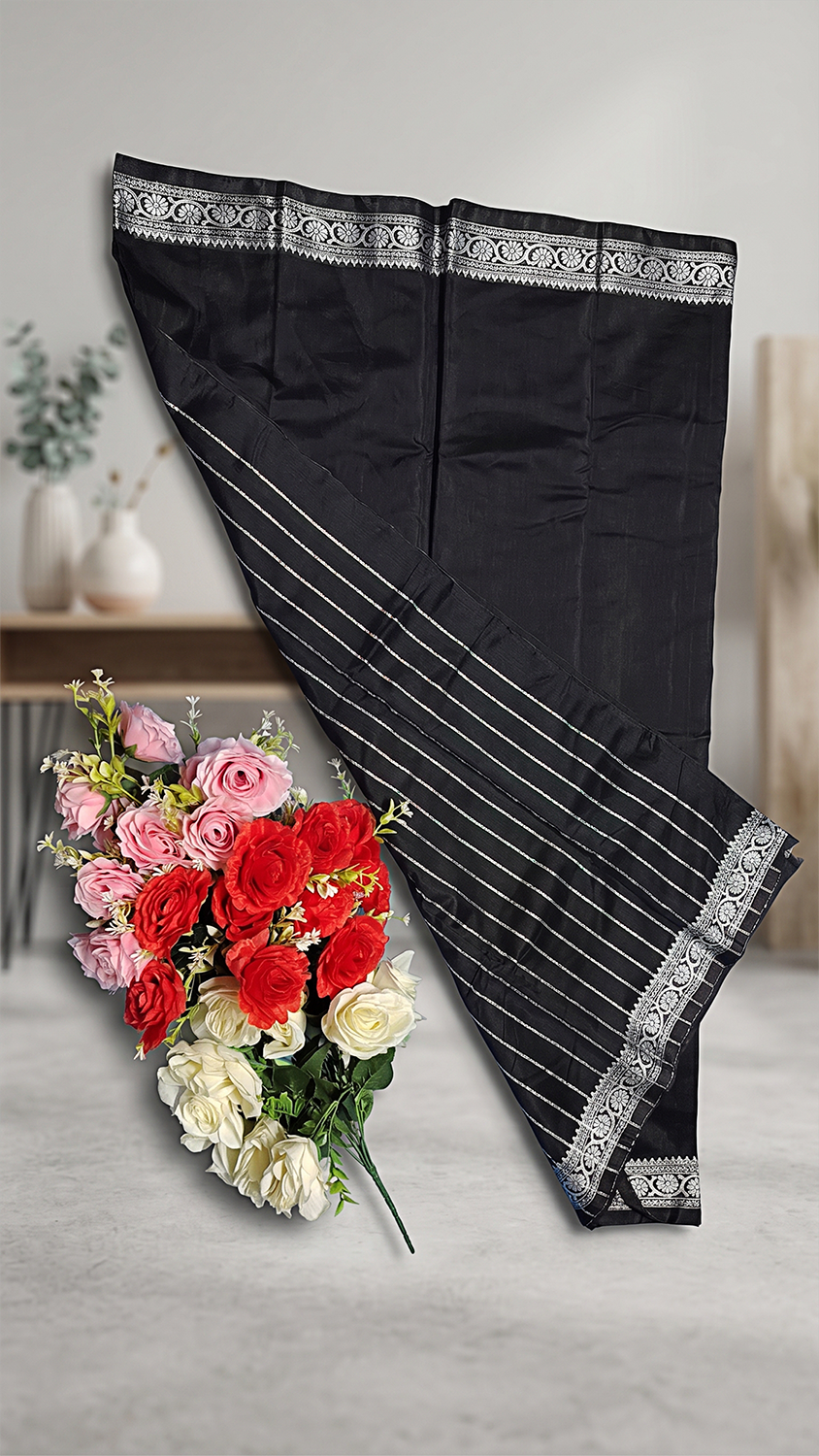 Premium Half Silk শাড়ি - Image 2