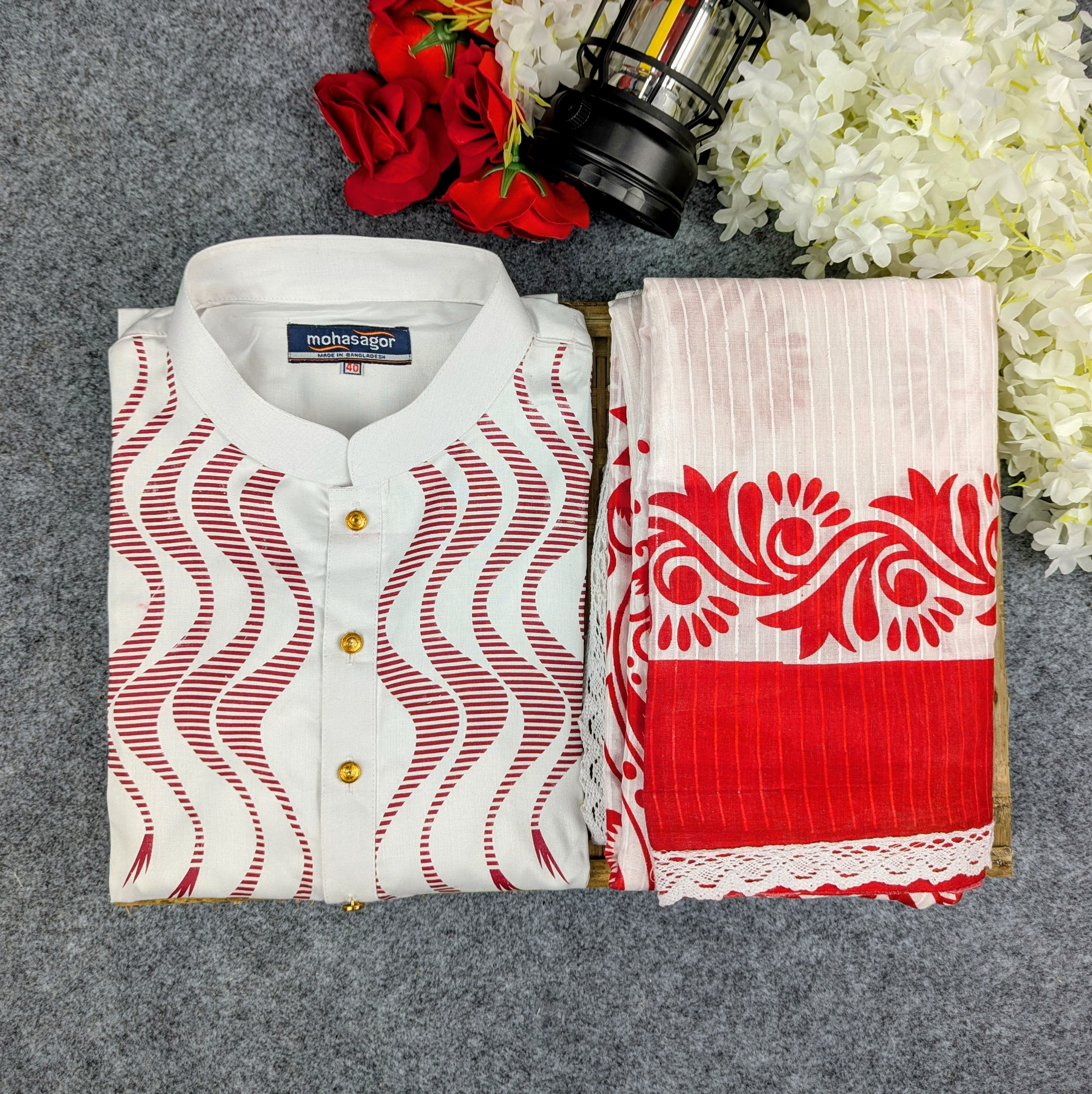 Festive Special Couple Set – Boishakhi Edition - Image 2
