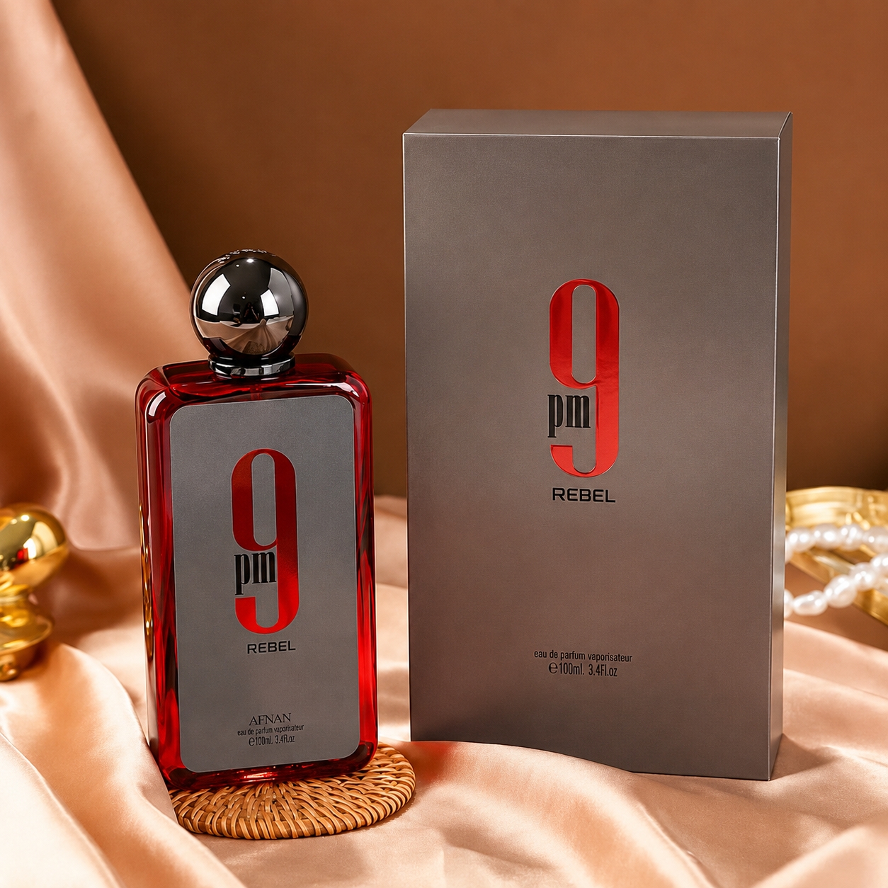Afnan 9 PM Rebel Unisex Eau De Parfum 100ml