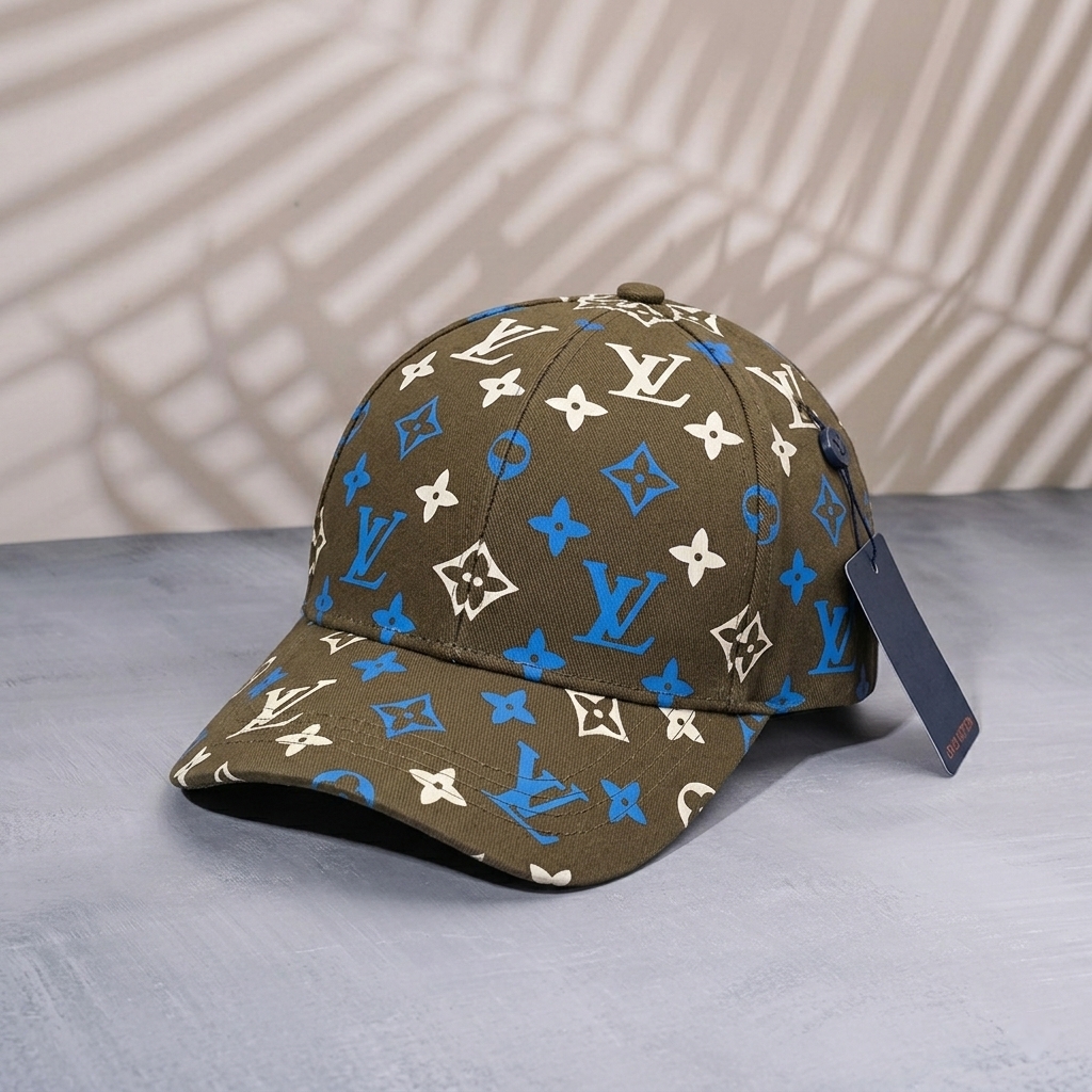 Signature Monogram Caps