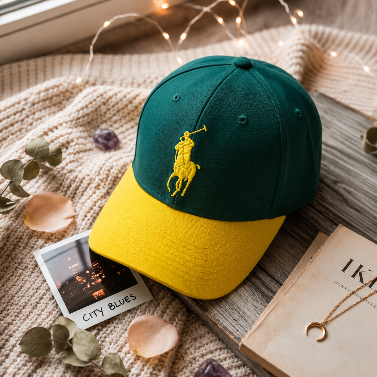 Polo Hat Embroidered Baseball Cap
