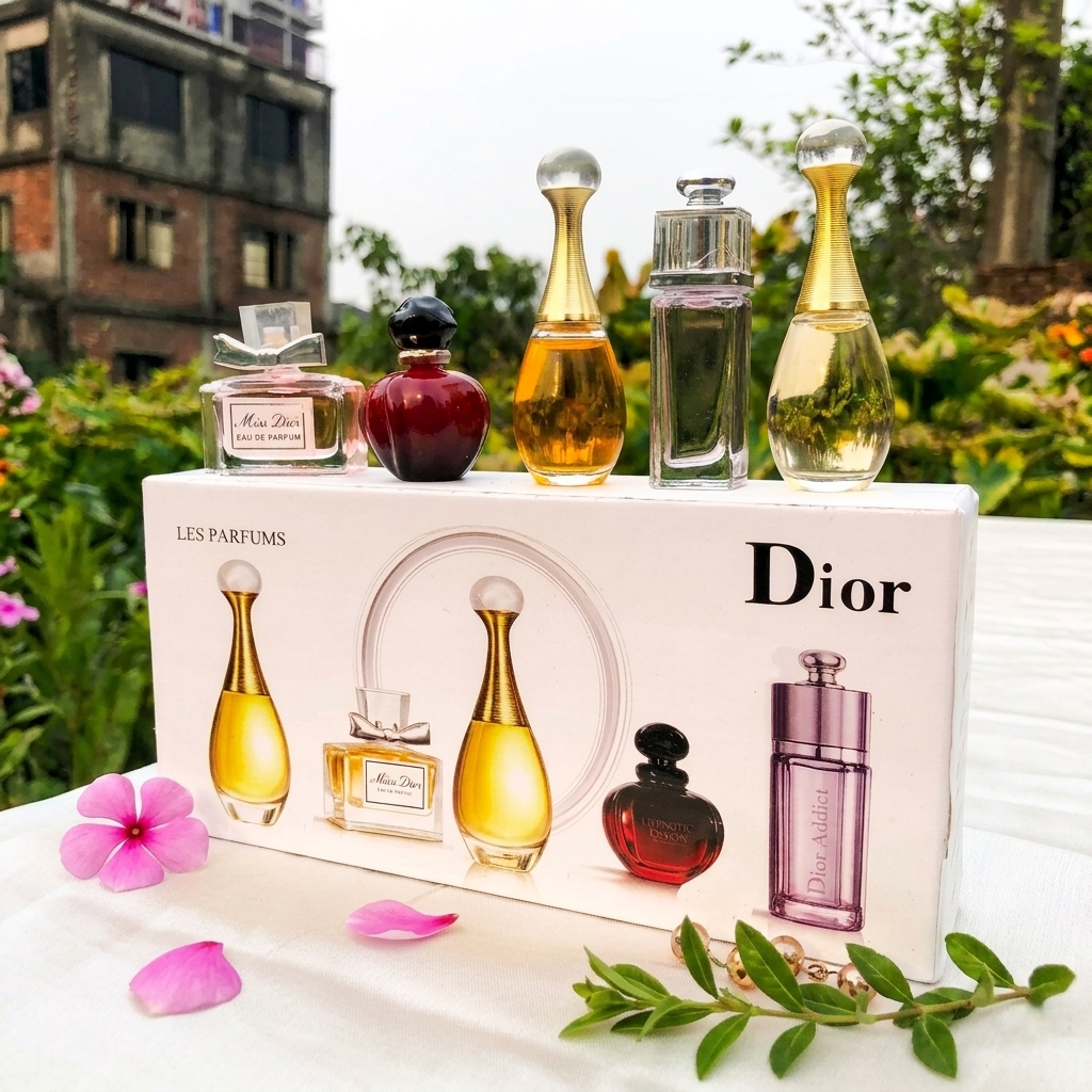Dior Perfume Miniature 5 in 1 Collection Gift Set