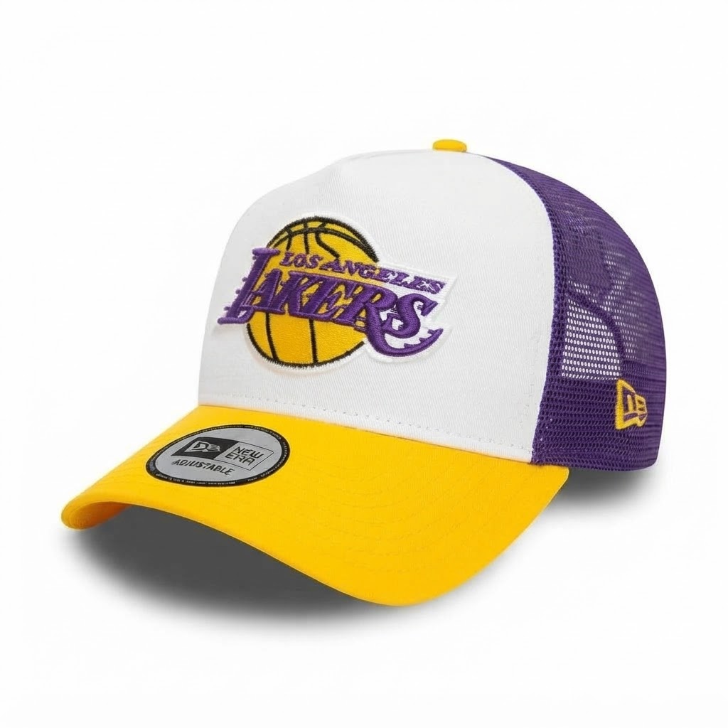 Los Angeles Lakers Trucker A-Frame Team Cap