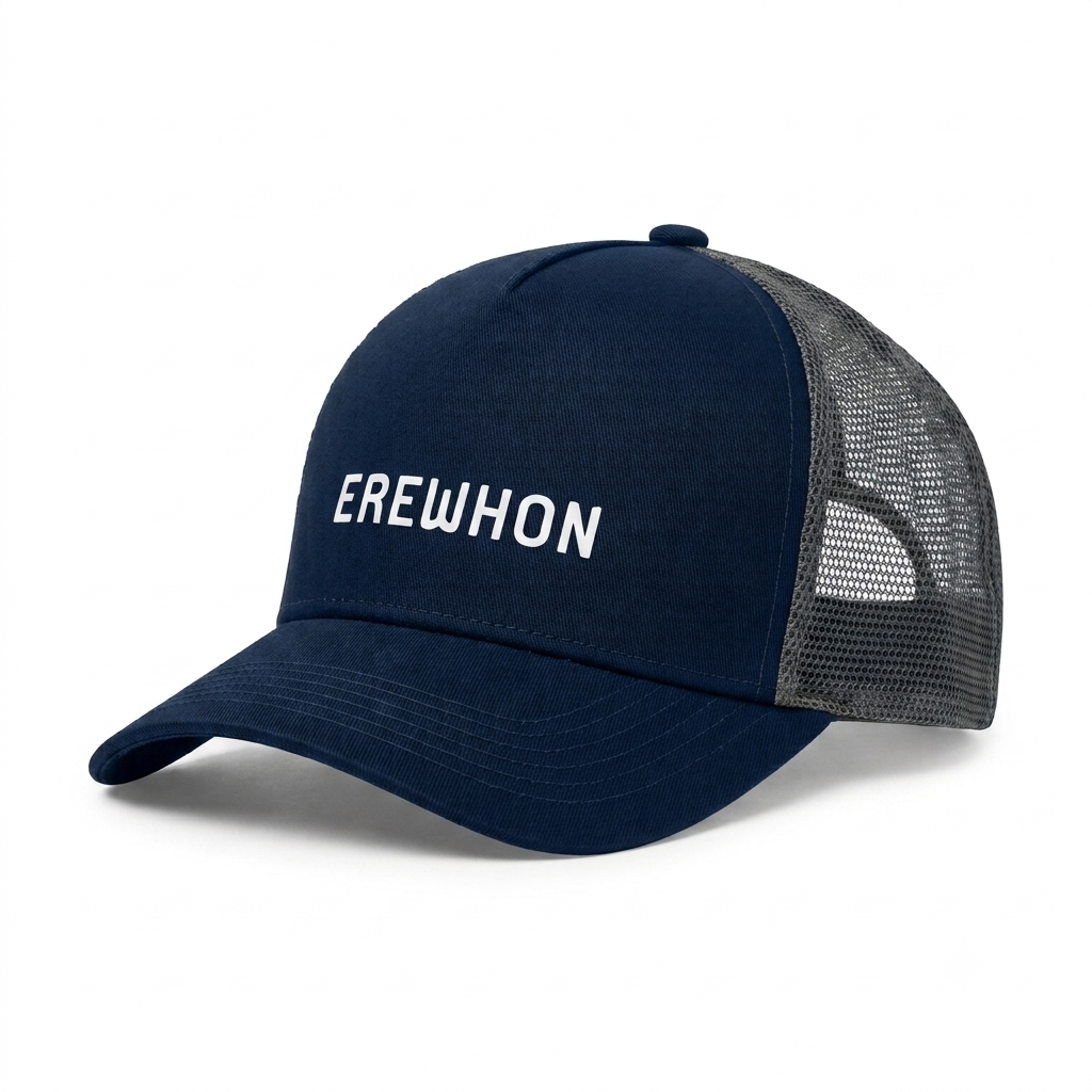 Erewhon Embroidered Mesh Trucker Cap