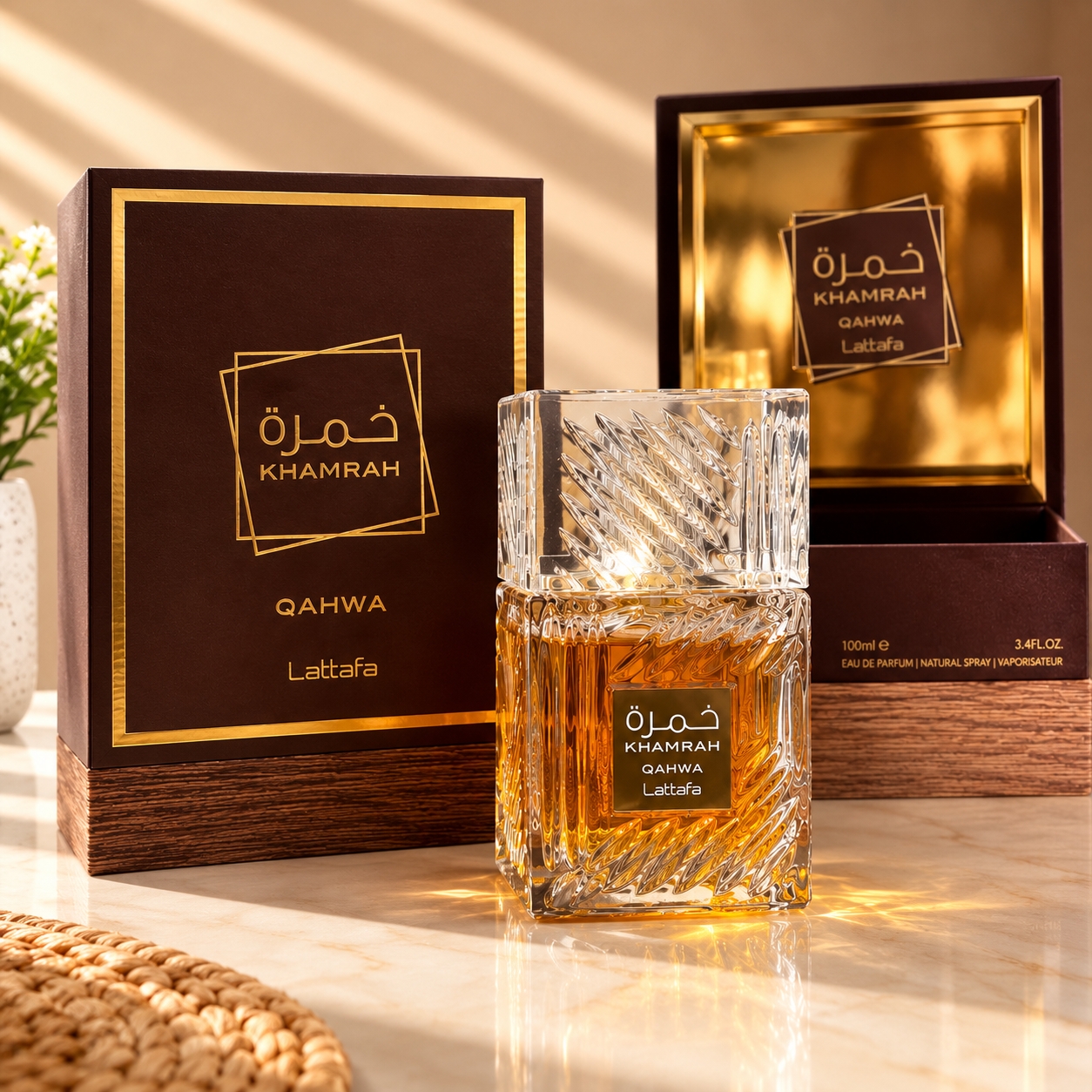 Lattafa Khamrah Qahwa EDP 100ml for Unisex