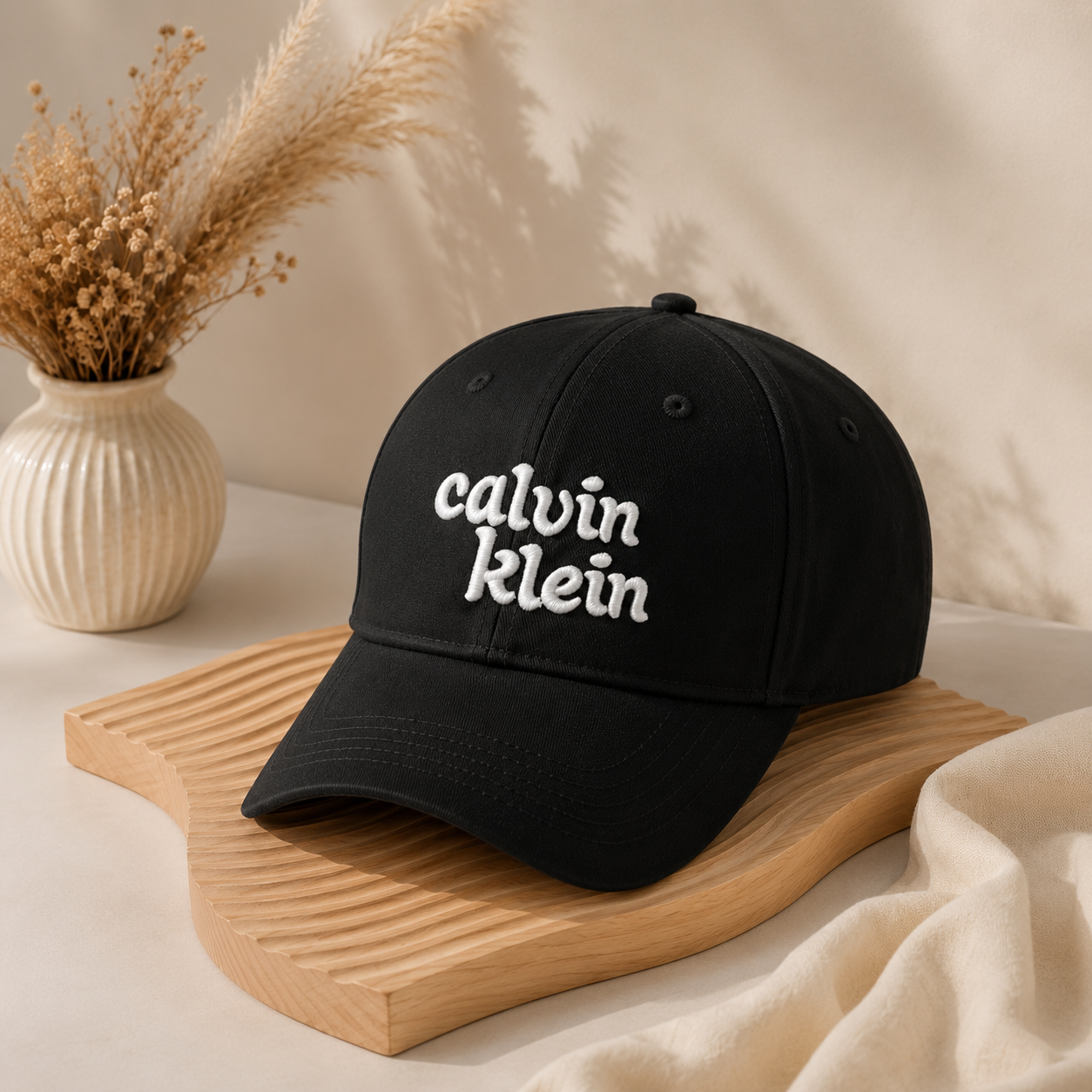 Embroidered CK Logo Cap