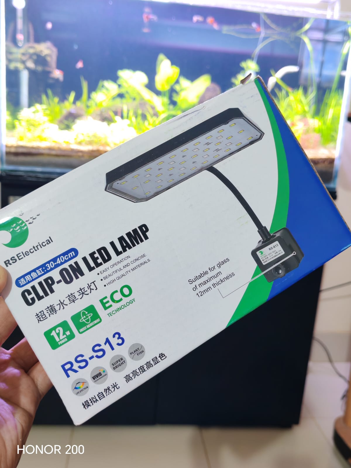 đĄ RS-S13 Clip-On LED Lamp (12W)