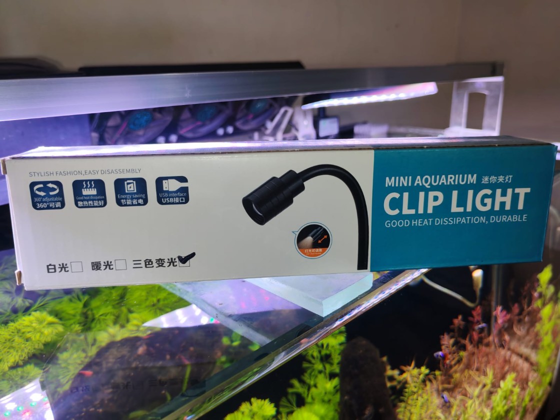 Mini Aquarium Clip Light –