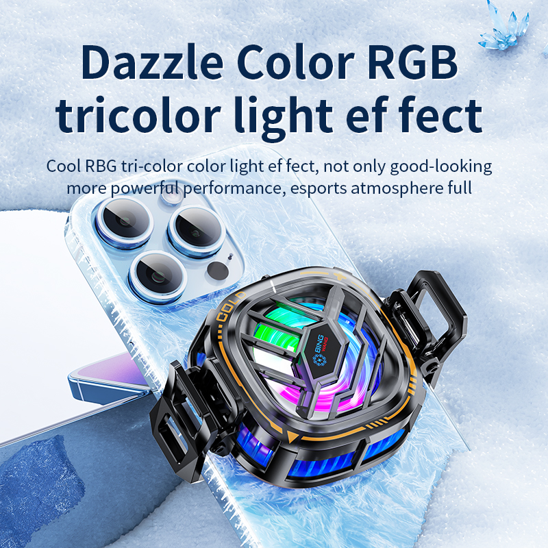 X76 semiconductor mobile phone ice cooling magnetic suction cooler_img_1