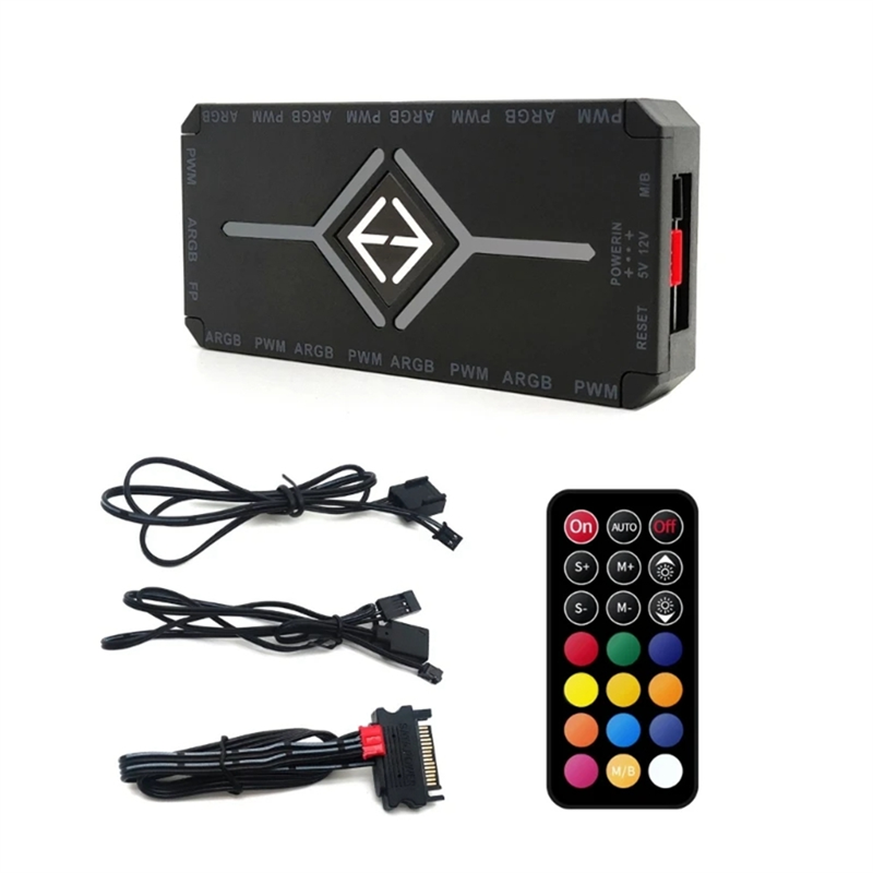 ARGB Controller 5V 3Pin ARGB Fan Hub 9 Port_img_4