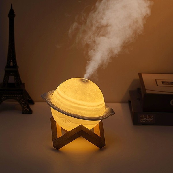Portable Colorful Ambient Light Planet Humidifier_img_3