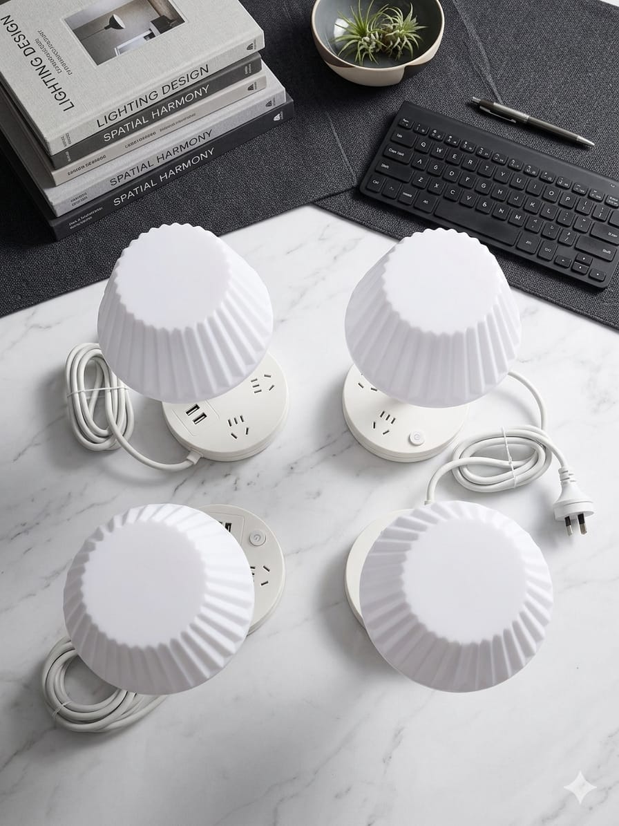 Multifunctional LED Lamp with USB Port and DC Sockets_img_1