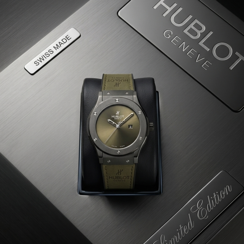 Hublot Classic Fusion Berluti Scritto Olive Green image 2