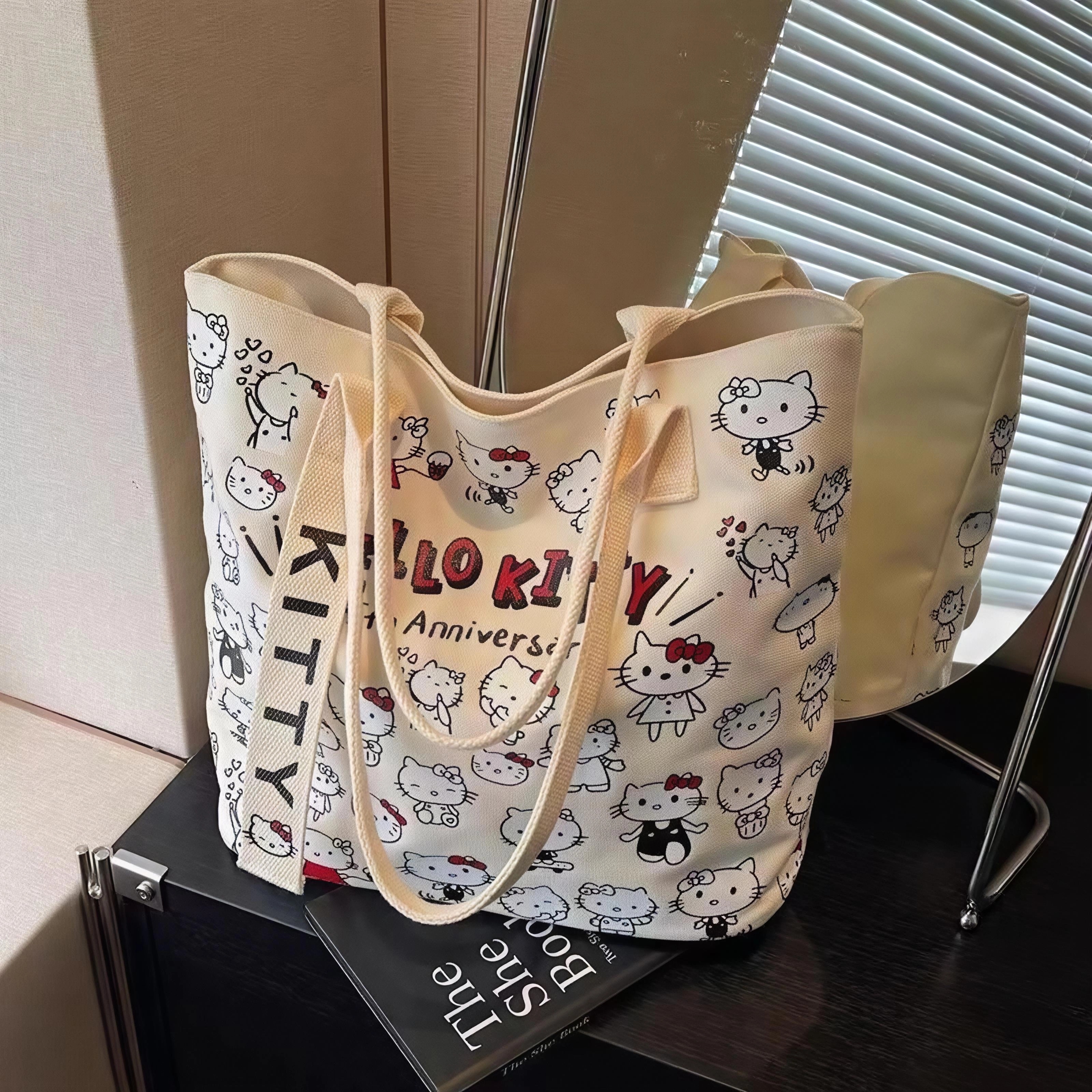 Hello Kitty Canvas Tote Bag image 2