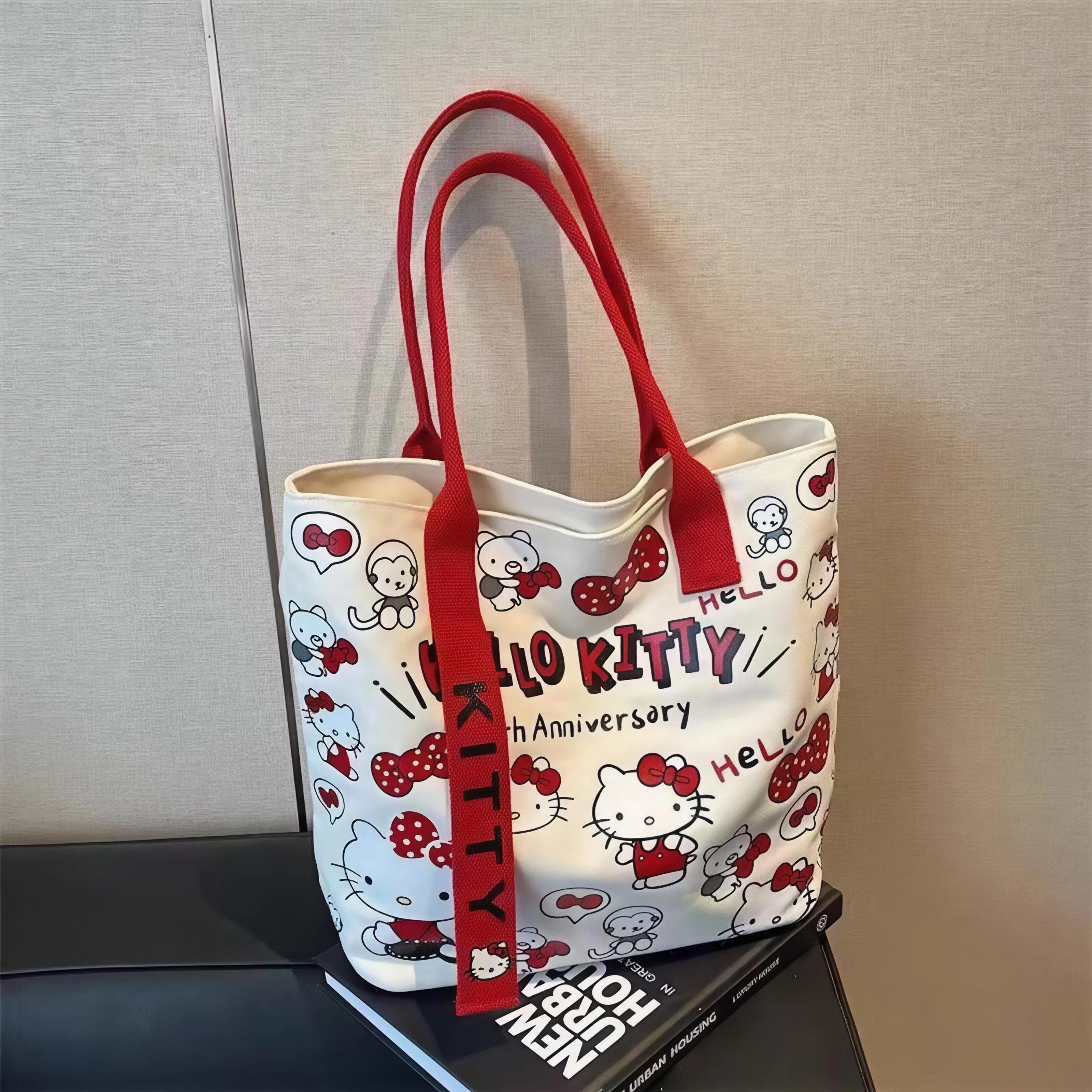 Hello Kitty Canvas Tote Bag image 3