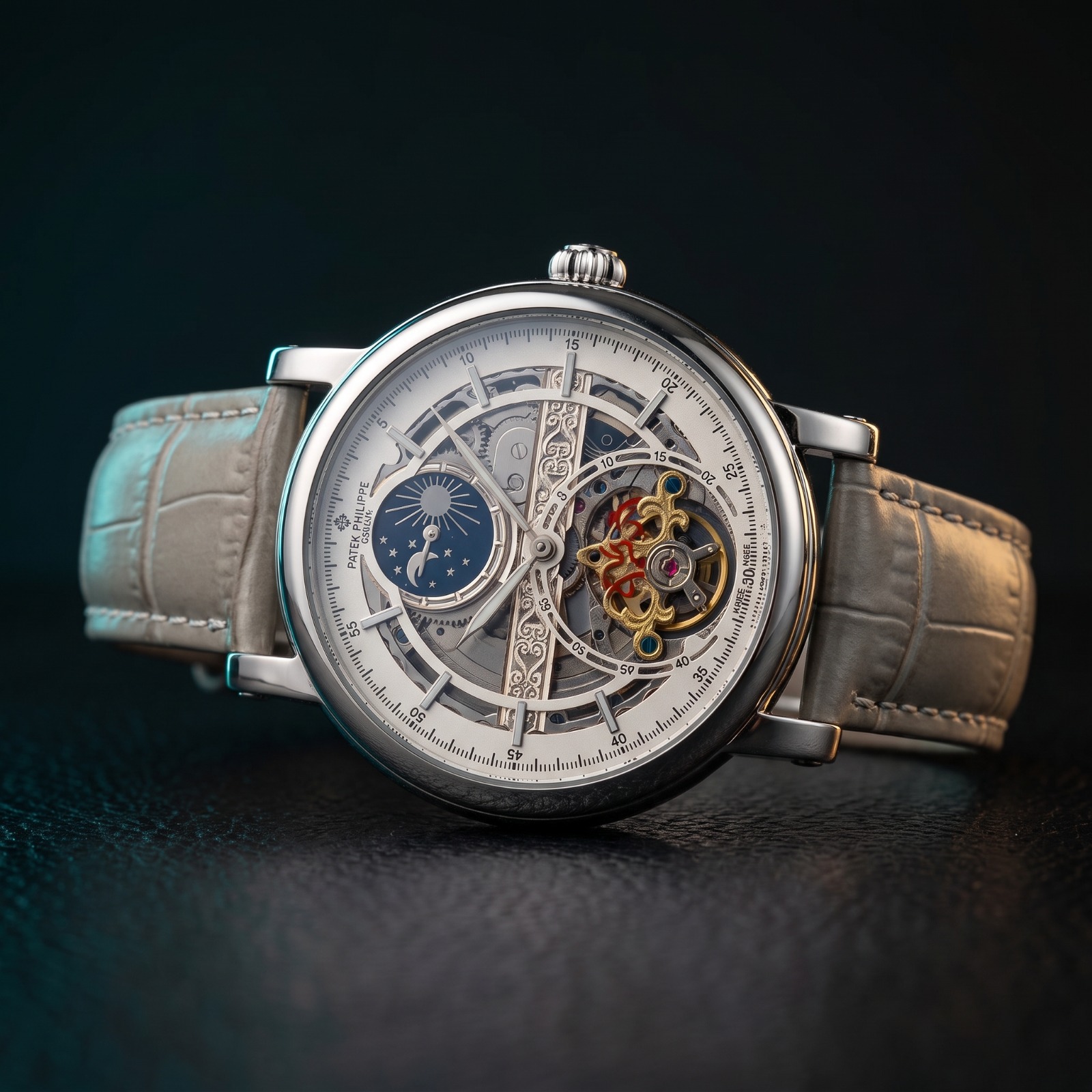 Patek Philippe Skeleton OFF White image 2