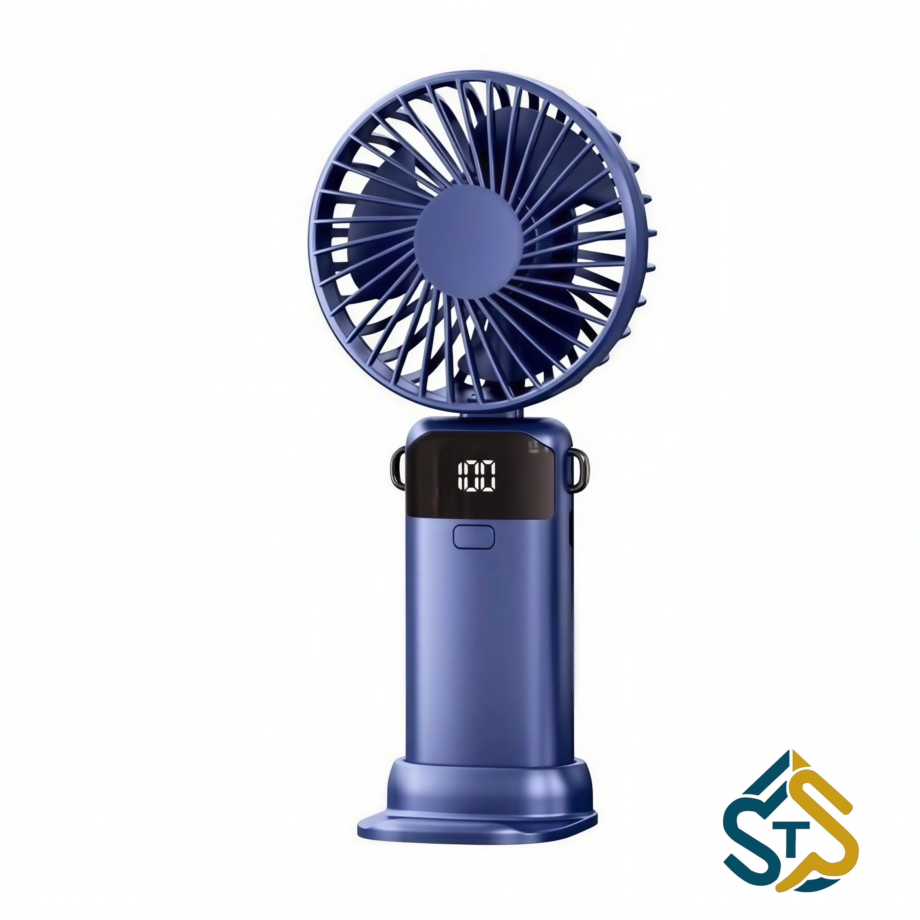 Premium 5-in-1 Foldable Mini Fan with LED Display image 7
