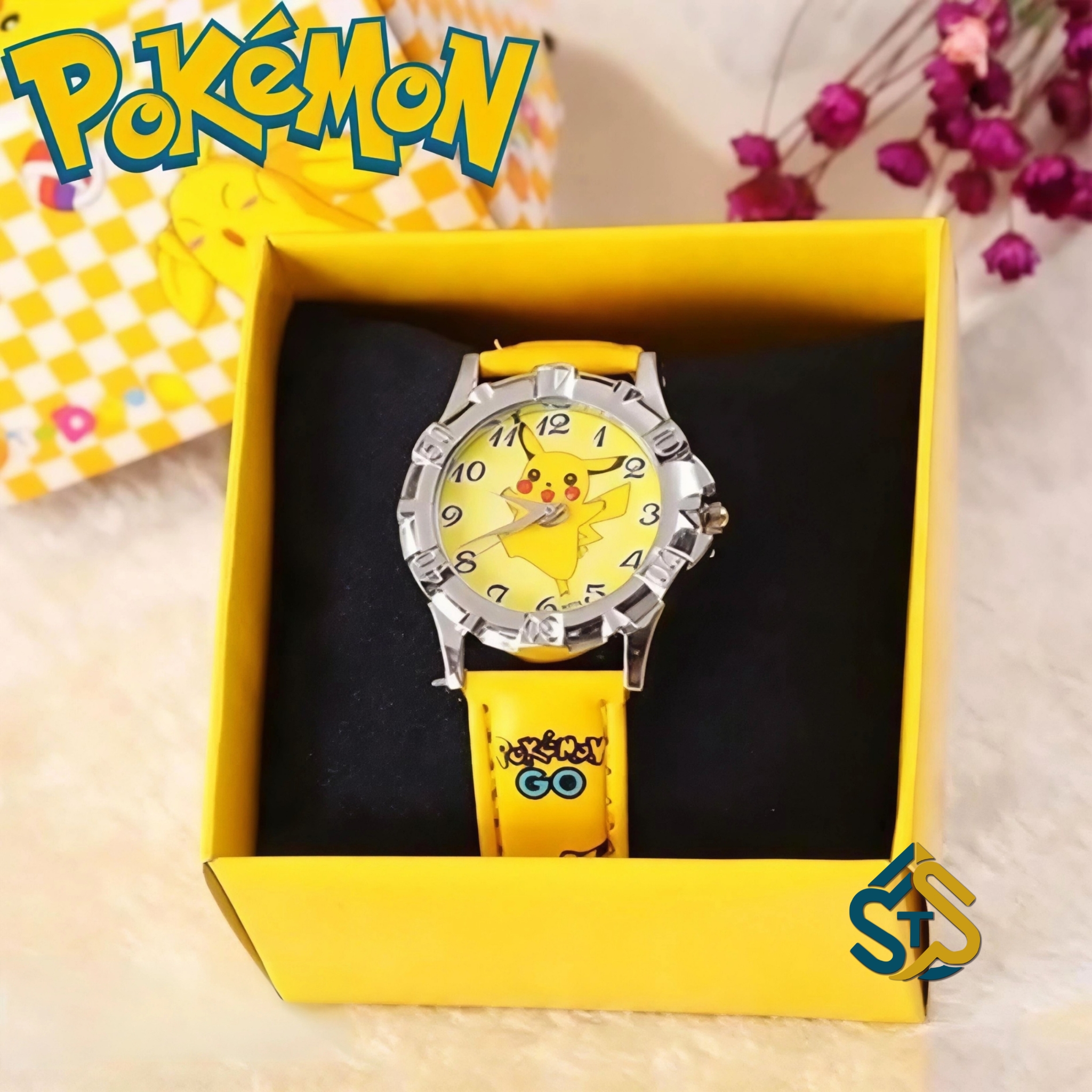 Pikachu Anime Action Figure Kids Watch image 2