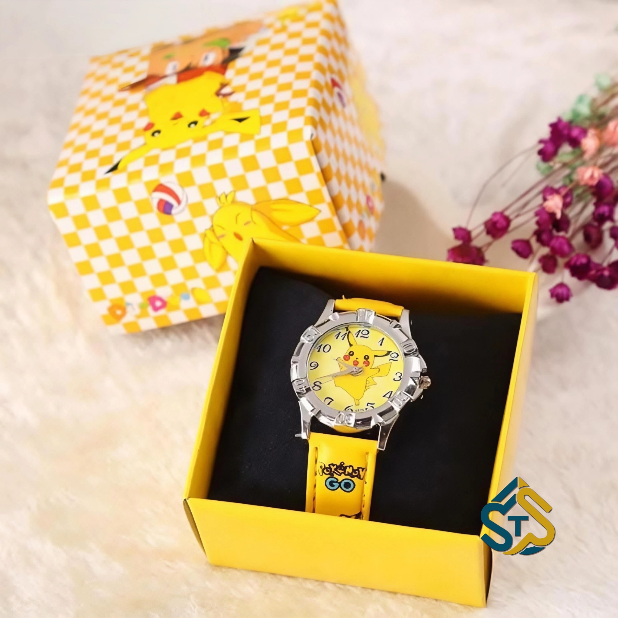 Pikachu Anime Action Figure Kids Watch image 4