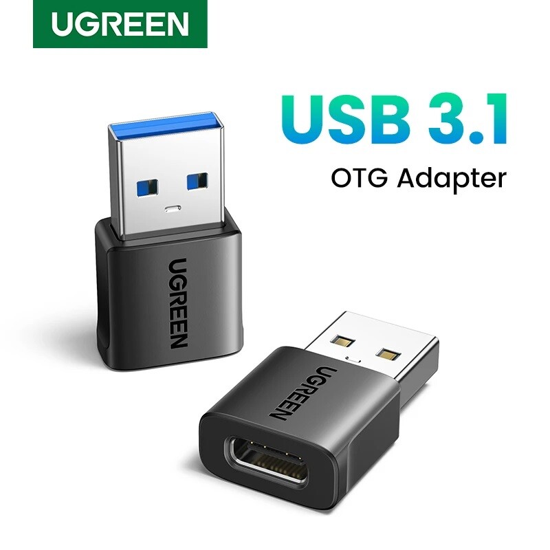 UGREEN USB 3.1 Type C OTG Adapter USB A Male to USB C Female