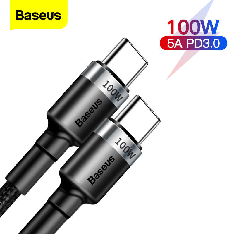 Baseus 100W USB Cable Type C to Type C