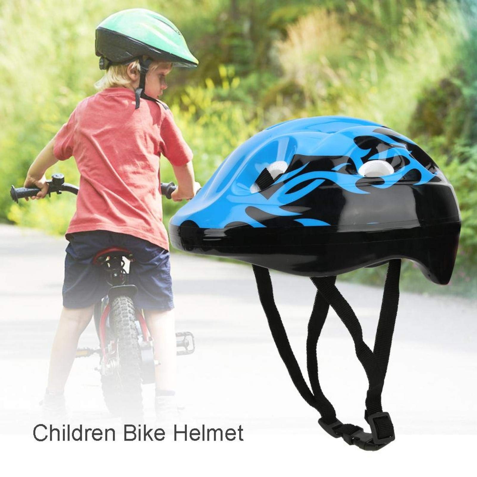 Baby Helmet For Bicycle Riding Helmet - Bike Helmet Blue, Orange & Red_img_3