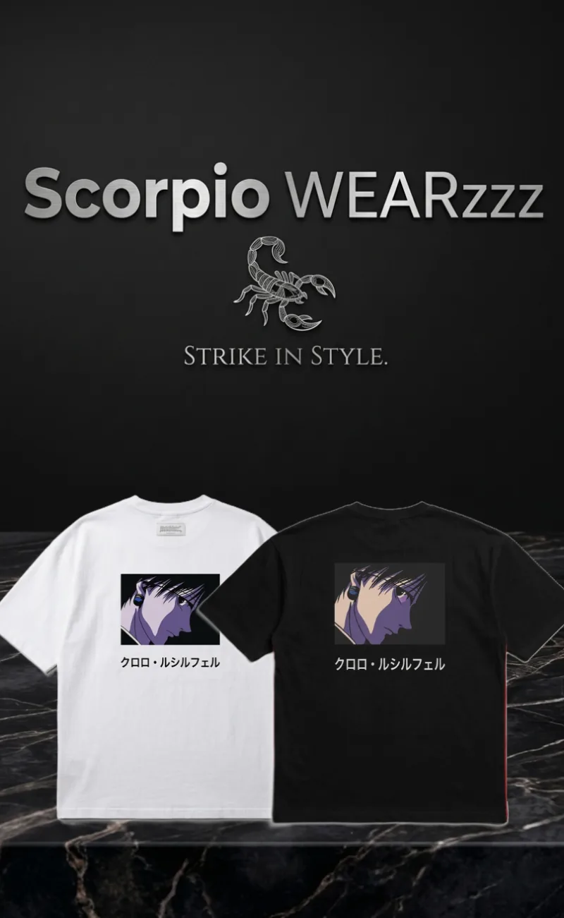 Premium Cotton Drop Shoulder T-shirt (CHROLLO LUCILFER)